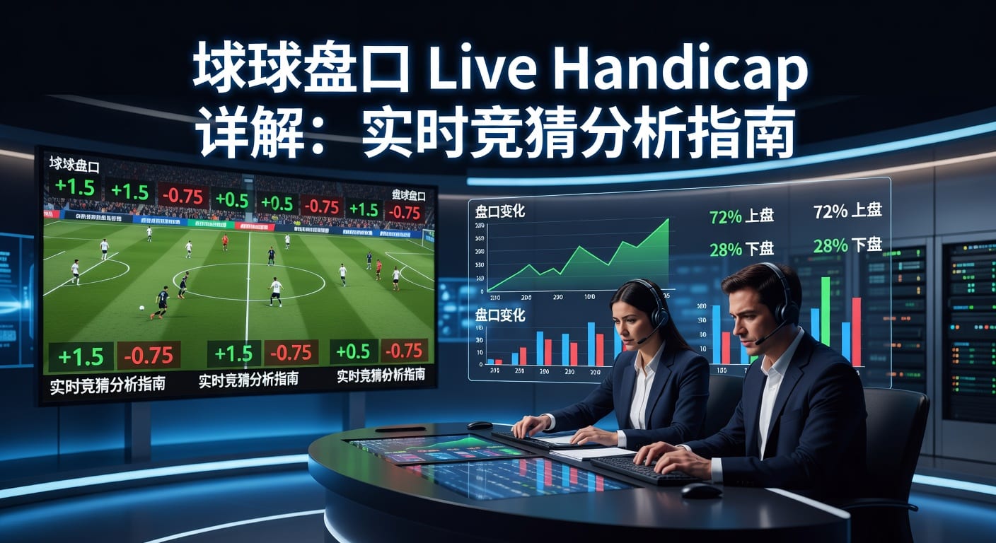 滚球盘口 live handicap 实时盘口变化与判断方法