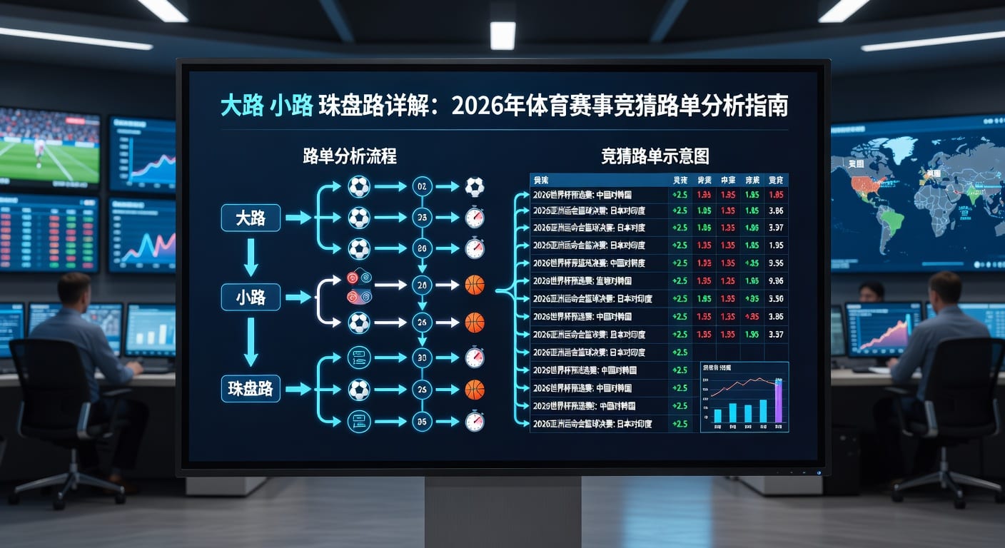 大路 小路 珠盘路：2026年盘口解读与投注技巧